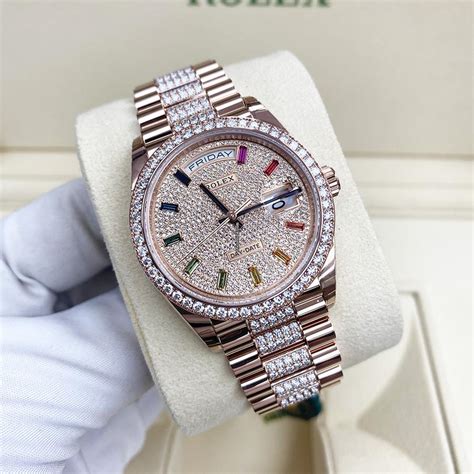 rolex day date rose gold 36|Rolex gold day date 36mm.